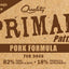 PRIMAL BULK RAW PATTIES : PORK FORMULA 18LB BOX