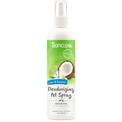TROPICLEAN LIME AND COCONUT DEODORIZING PET SPRAY