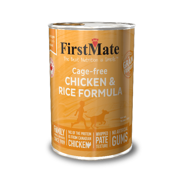 FIRSTMATE CHICKEN & RICE FORMULA DOG CAN