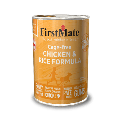 FIRSTMATE CHICKEN & RICE FORMULA DOG CAN