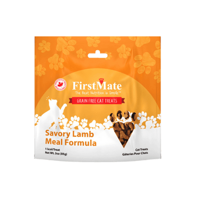 FIRSTMATE INDULGENT SAVORY LAMB CAT TREATS