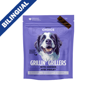 NUTRISOURCE® CHOICE GRILLIN' GRILLERS WITH CHICKEN
