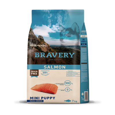 BRAVERY SALMON - MINI PUPPY DOG (SMALL BREED)
