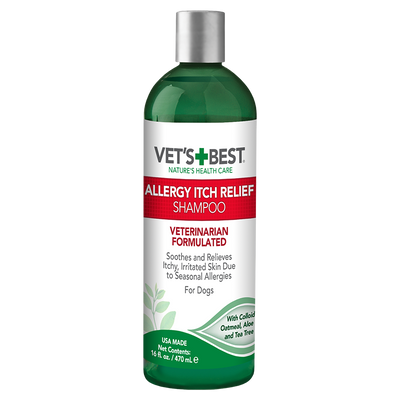 VETS PETS ALLERGY ITCH RELIEF SHAMPOO