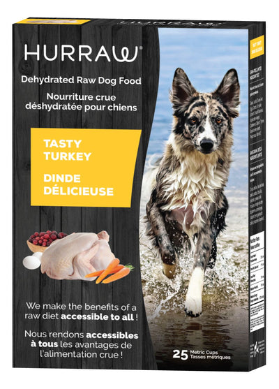 HURRAW TURKEY DEHYDRATED RAW DOG FOOD