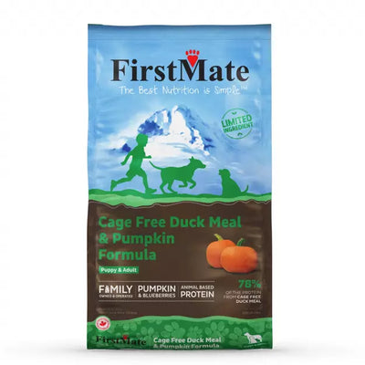 FIRSTMATE GRAIN FREE LIMITED INGREDITENT DUCK & PUMPKIN DRY DOG FOOD