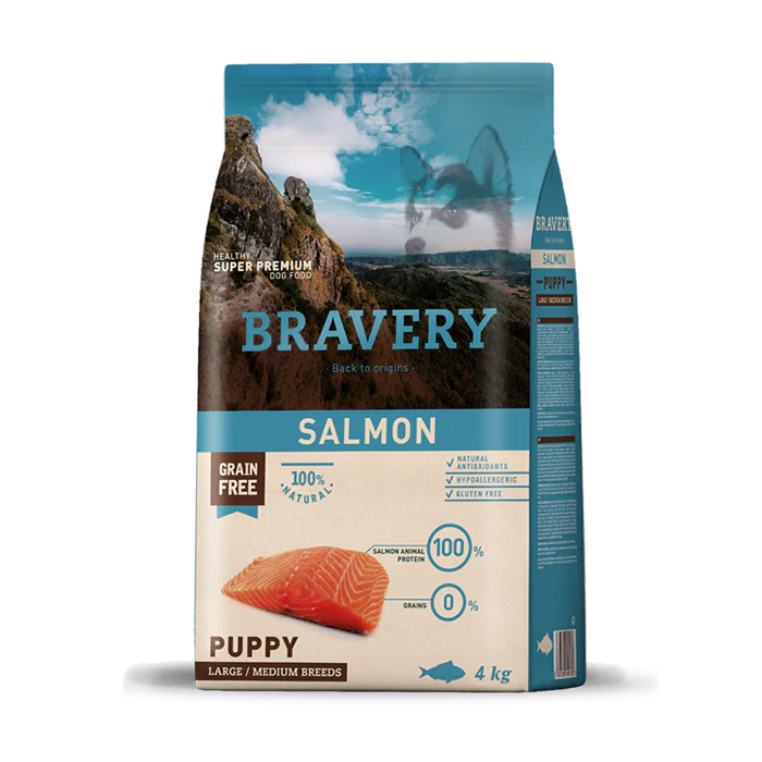 BRAVERY SALMON - PUPPY (MEDIUM / LARGE) DOG