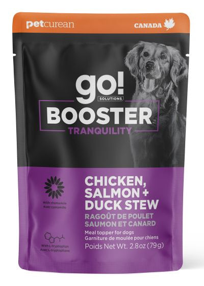 GO! SOLUTIONS TRANQUILITY CHICKEN, SALMON + DUCK STEW BOOSTER FOR DOGS