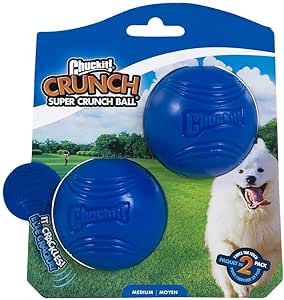 CHUCK IT!  SUPER CRUNCH BALL-PACK OF 2