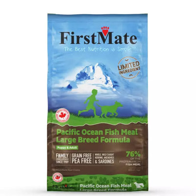 FIRSTMATE GRAIN FREE LIMITED INGREDITENT PACIFIC OCEAN FISH LARGE BREED FORMULA DRY DOG FOOD