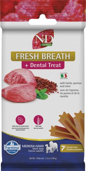 FARMINA N&D DENTAL STICKS WITH FRESH BREATH FOR DOGS