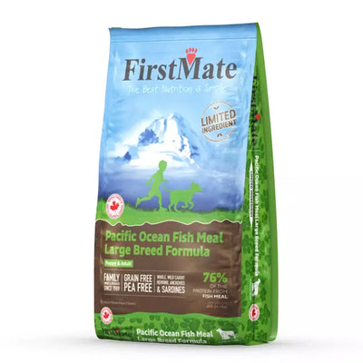 FIRSTMATE GRAIN FREE LIMITED INGREDITENT PACIFIC OCEAN FISH LARGE BREED FORMULA DRY DOG FOOD