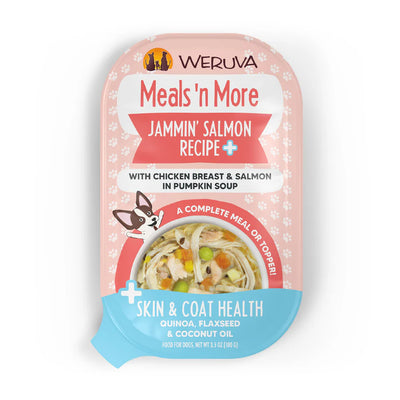 WERUVA AMAZON LIVIN' RECIPE+  CHICKEN BREAST & SALMON IN PUMPKIN SOUP [SKIN COAT HEALTH]