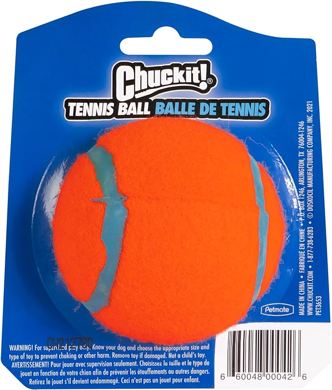 CHUCK IT!  TENNIS BALL - PACK OF 1