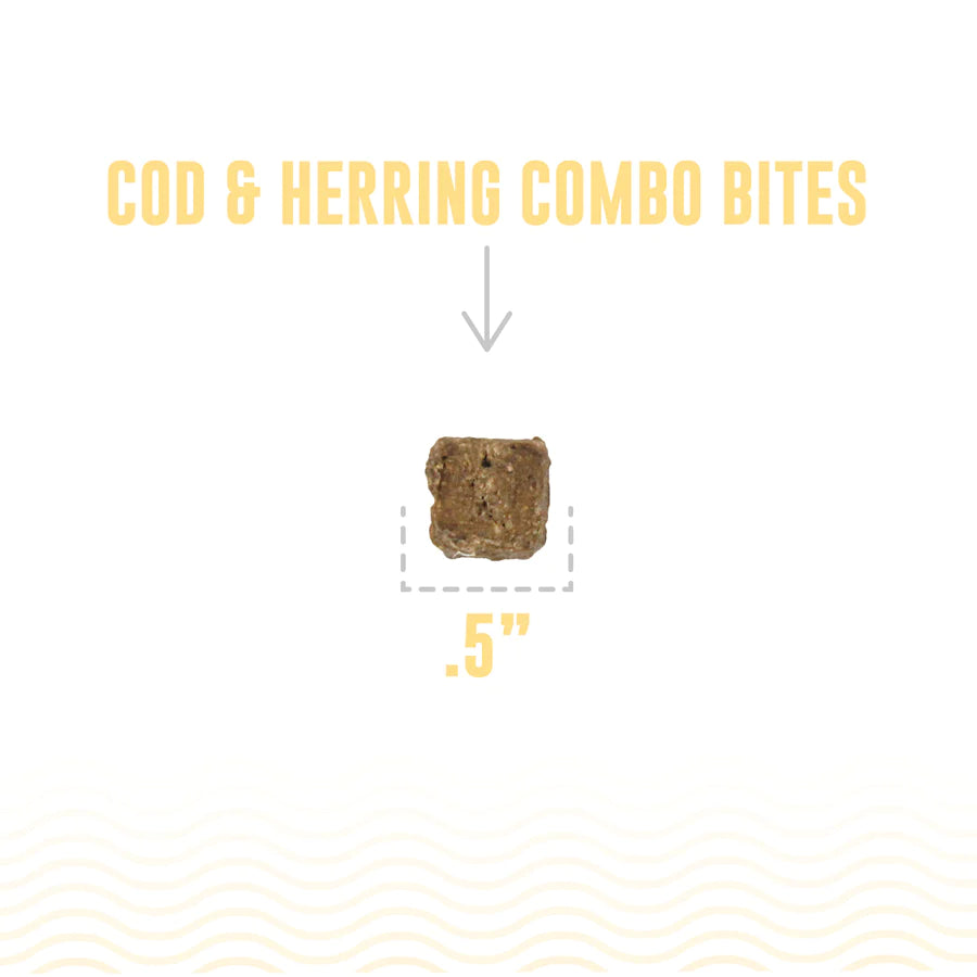 HAND COD AND HERRING  DOG TREATS