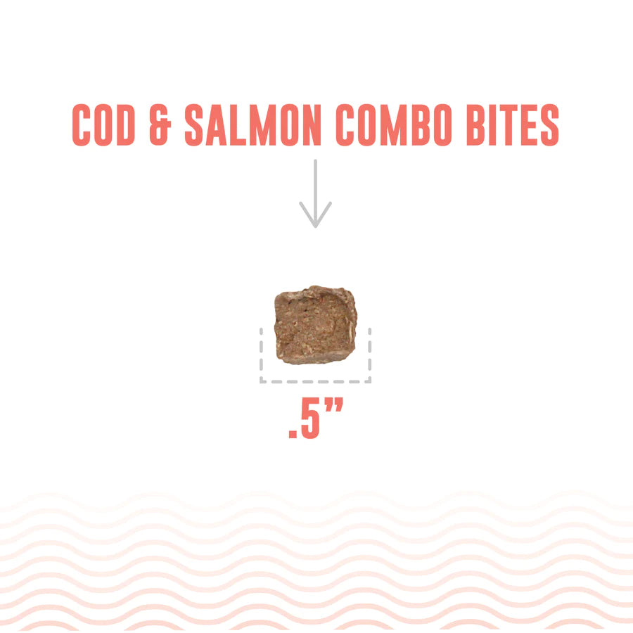 HAND COD AND SALMON DOG TREATS