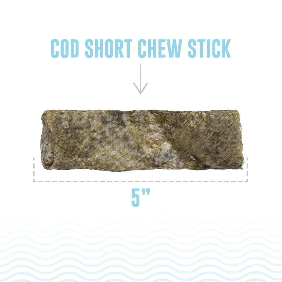 HAND COD SHORT CHEW STICKS DOG TREATS