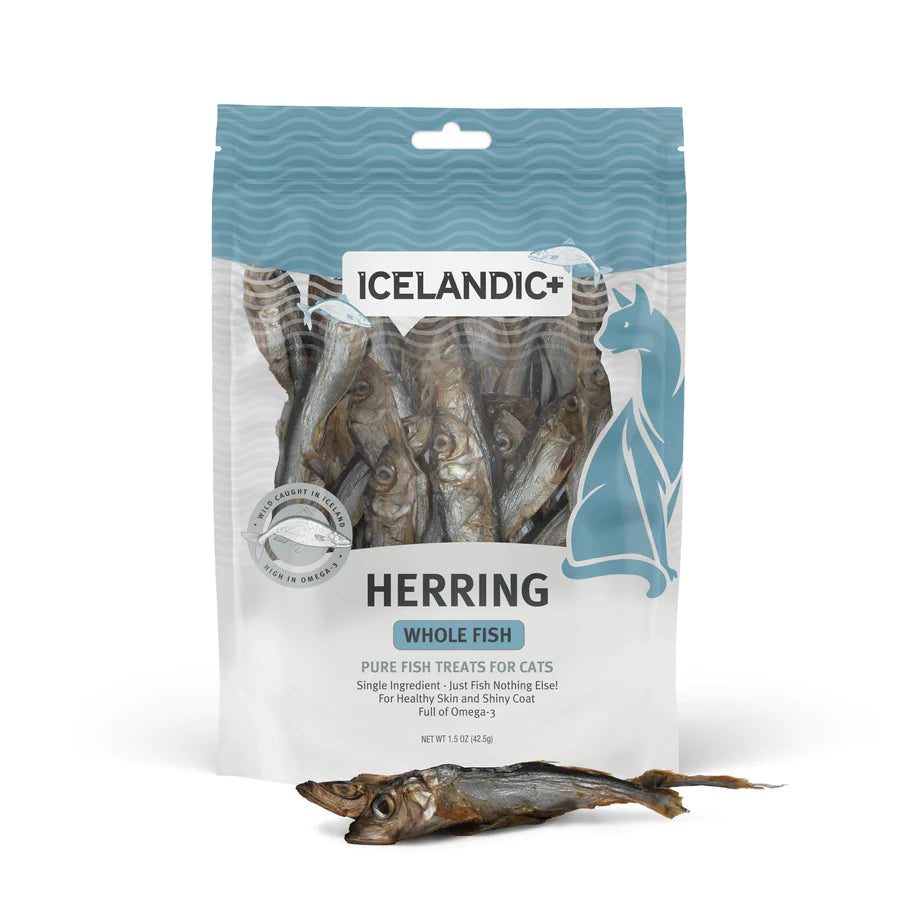 ICELANDIC HERRING WHOLE FISH CAT TREATS