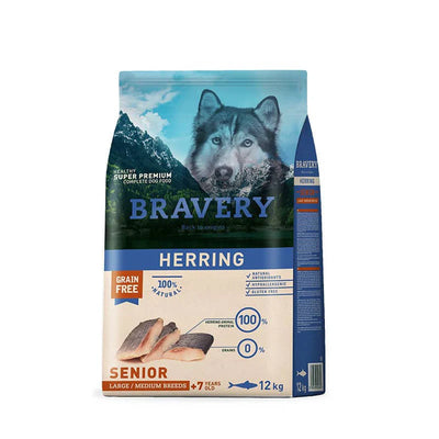BRAVERY HERRING - SENIOR (MEDIUM / LARGE BREED) DOG
