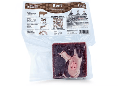 RED DOG BLUE KAT BEEF SHANK FROZEN BONES