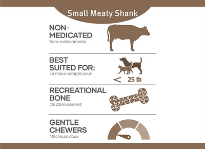 RED DOG BLUE KAT BEEF SHANK FROZEN BONES