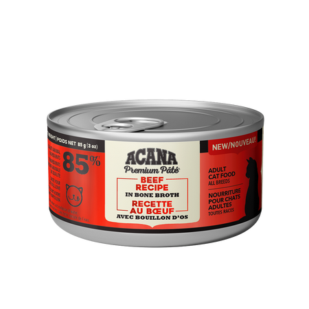 ACANA PREMIUM PATE BEEF RECIPE CAT WET FOOD