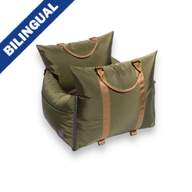 4 CATS & DOGS MARCO CAR & TRAVEL BED ARMY
