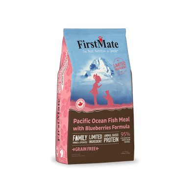 FIRSTMATE GRAIN FREE LID OCEAN FISH & BLUEBERRY CAT FOOD