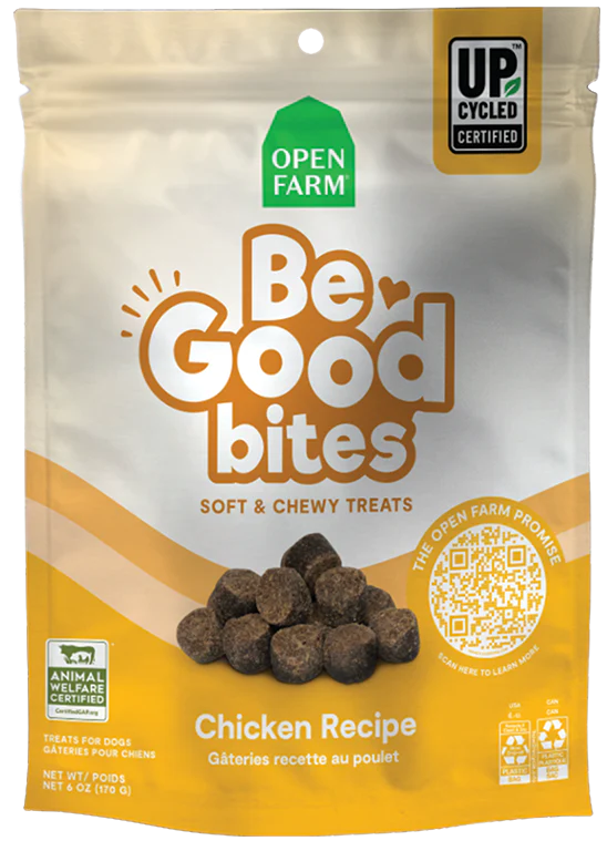 OPEN FARM® BE GOOD BITES CHICKEN DOG TREATS