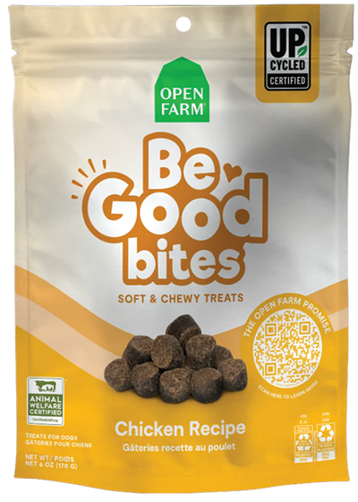 OPEN FARM® BE GOOD BITES CHICKEN DOG TREATS