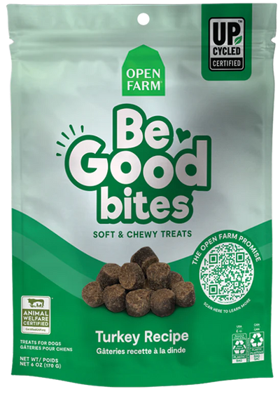 OPEN FARM® BE GOOD BITES TURKEY RECIPE DOG TREATS