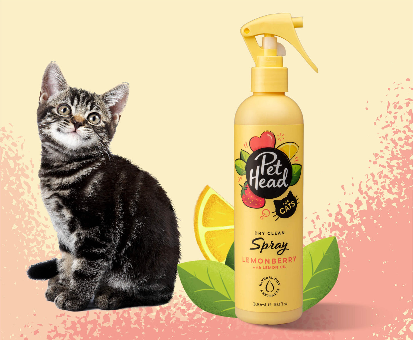 PET HEAD FEELIN' GOOD CAT DRY CLEAN SPRAY