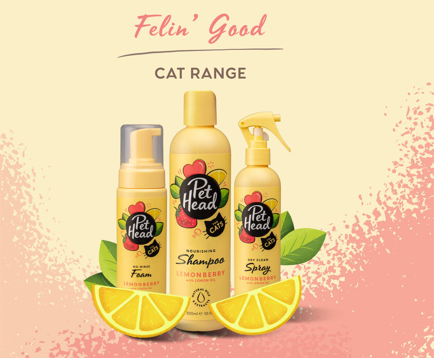 PET HEAD FEELIN' GOOD CAT DRY CLEAN SPRAY