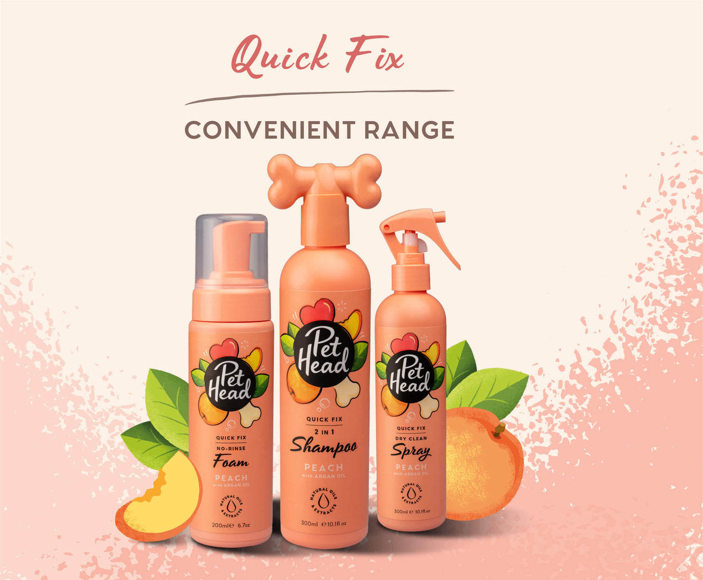 PET HEAD QUICK FIX SHAMPOO + CONDITIONER IN ONE