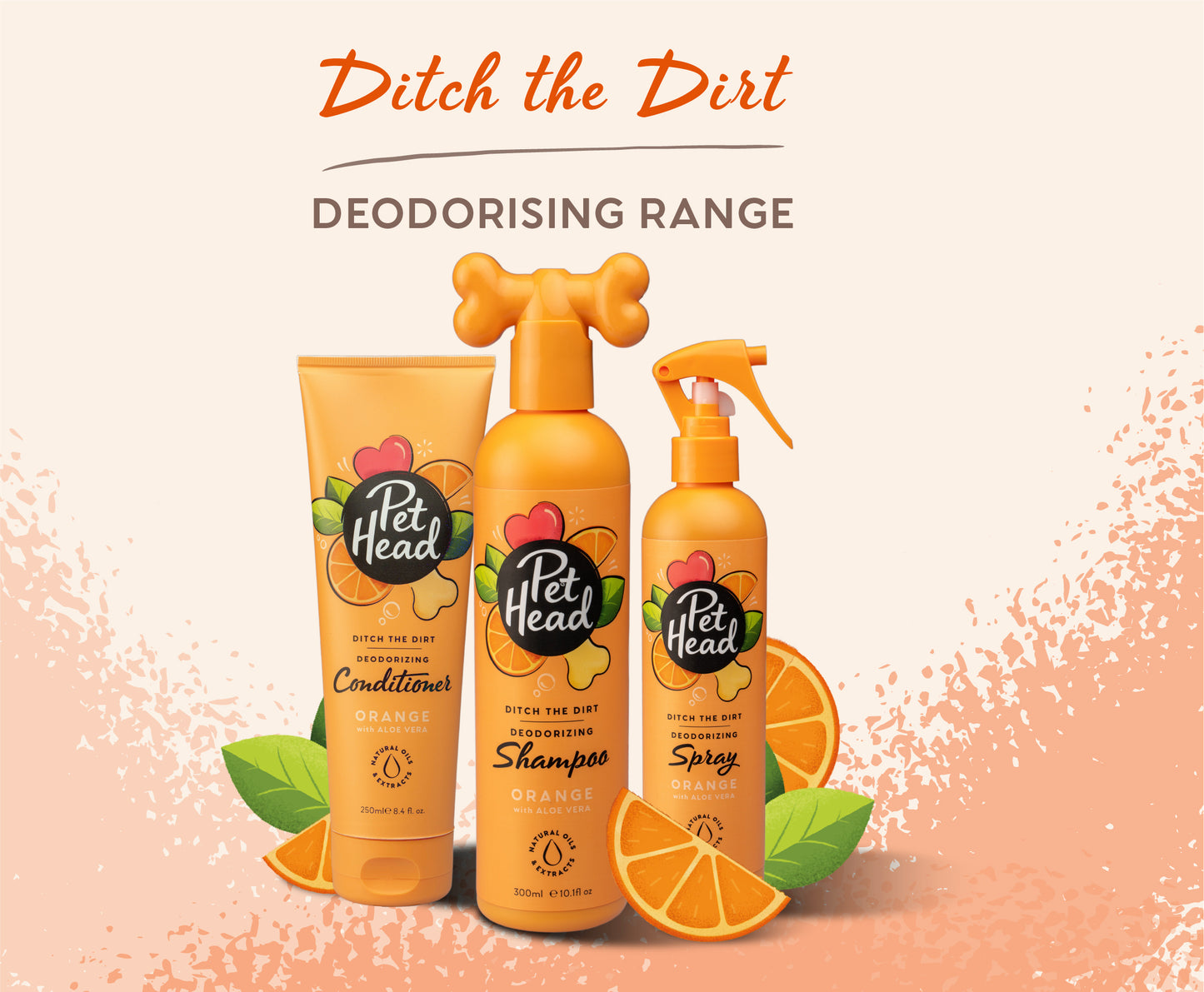 PET HEAD DITCH THE DIRT DEODORISING DOG SHAMPOO