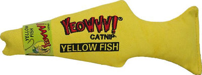 YEOWW FISH YELLOW  CAT TOYS