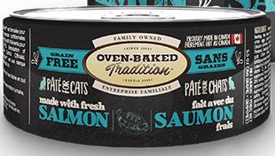 OVEN-BAKED TRADITION GRAIN FREE SALMON  PATE CAT