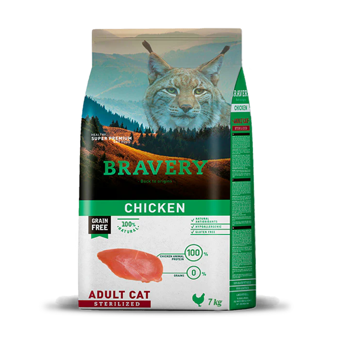 BRAVERY CHICKEN - ADULT STERILIZED CAT