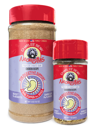 Charlee Bear® Necessities™ Freeze-Dried Raw Chicken Recipe for Digestive Support Meal Topper for Dogs 1oz