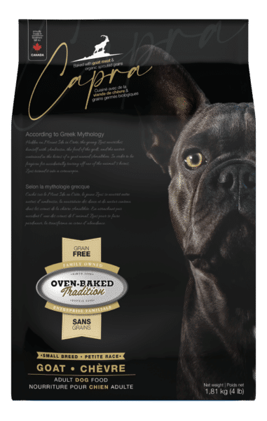 OVEN-BAKED TRADITION GRAIN-FREE FOOD FOR SMALL BREED ADULT DOGS – GOAT