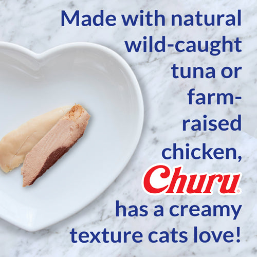 INABA CHURU CAT TREATS 4 PACK : CHICKEN RECIPE FOR KITTEN