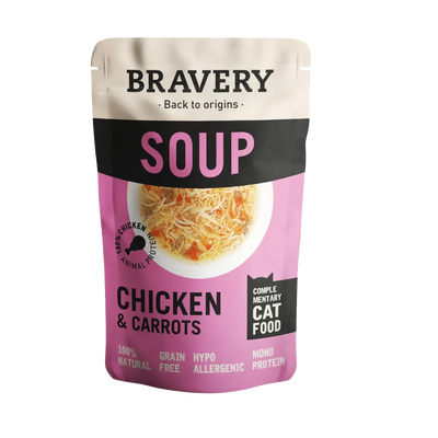 BRAVERY CHICKEN & CARROTS - CAT SELECT SOUP POUCH