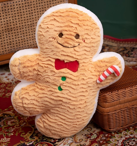 LAZZY BEAR HOLIDAY - DANCING GINGERBREAD JUMBO DOG TOY