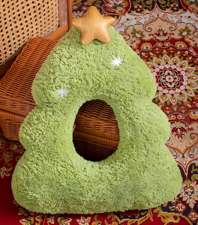 LAZZY BEAR HOLIDAY - XMAS TREE DONUT JUMBO DOG TOY