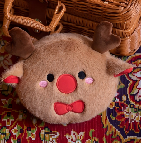 LAZZY BEAR HOLIDAY - DASHER THE REINDEER DOG TOY