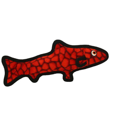 TUFFY BARNYARD - RED TROUT - DOG TOY : EXTREME TOUGH