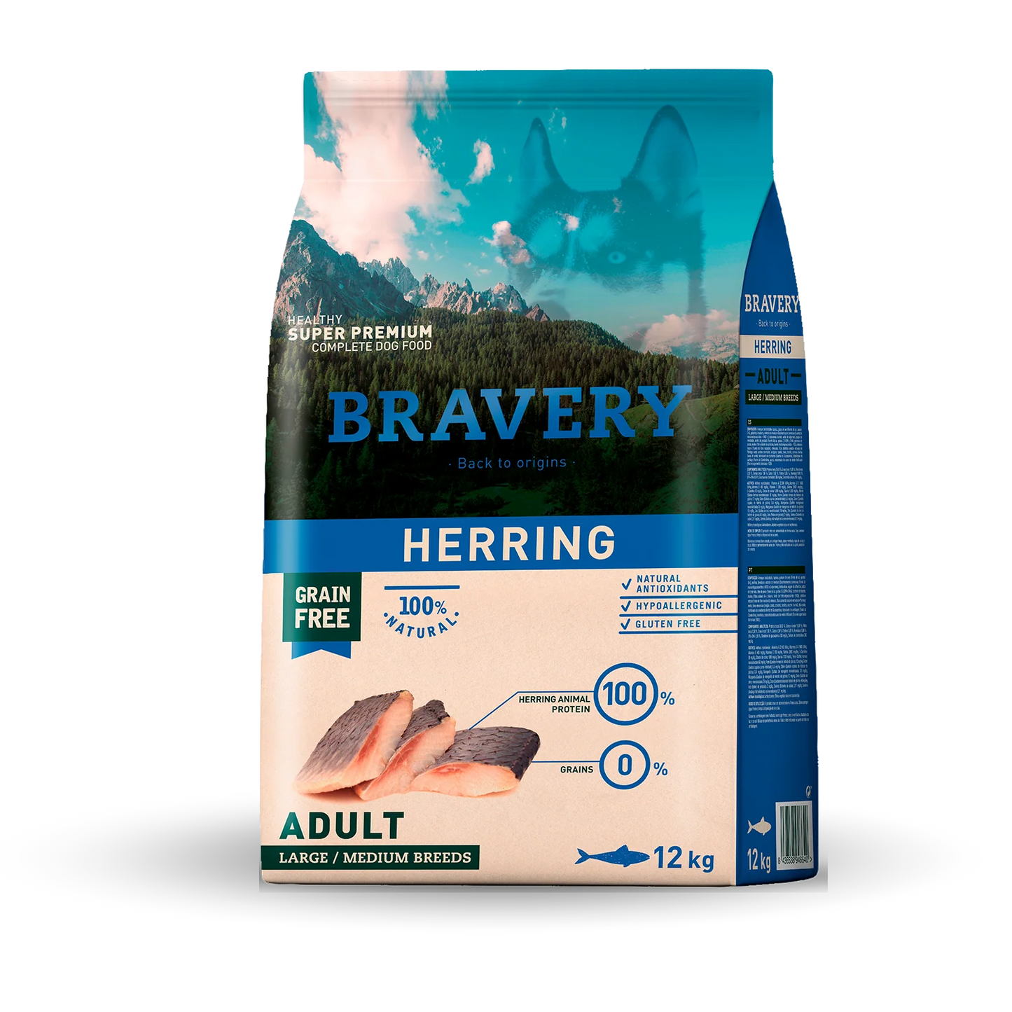 BRAVERY HERRING -  (MEDIUM / LARGE BREED) DOG