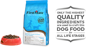 FIRSTMATE GRAIN FRIENDLY WILD CAUGHT FISH & OATS DRY DOG FOOD