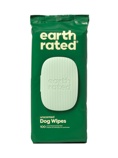 EARTHRATED GROOMING WIPES - 100 COUNT