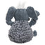 HUGGLE HOUNDS FLEECE ELLAMAE ELEPHANT FLUFFER KNOTTIE DOG TOY